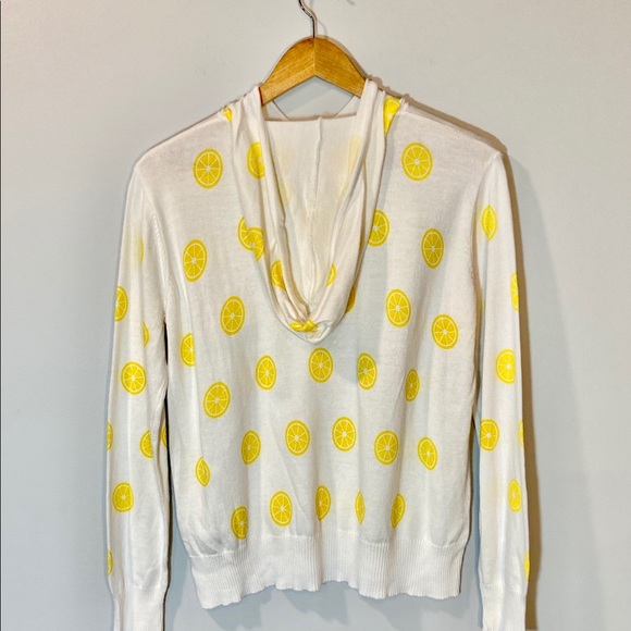 Aqua women’s sweater with hood - Picture 4 of 4